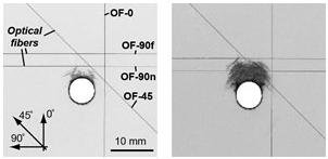 (b) Fig. 6 Numerical Simulation of Residual Strain in Damaged Bolted CFRP Laminates and Damage Detection